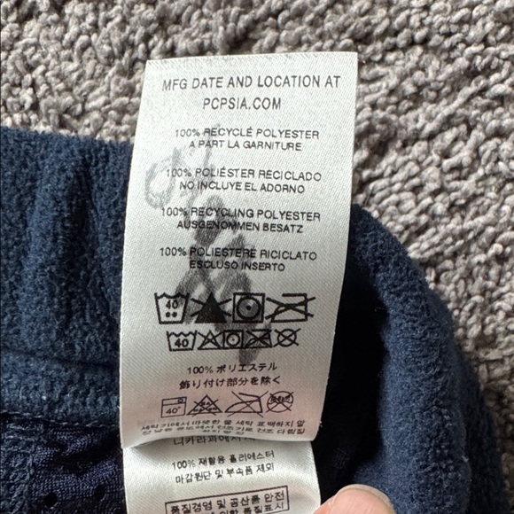 Patagonia Men’s Lightweight Synchilla Snap-T Fleece Pants Navy Size M - Picture 8 of 15